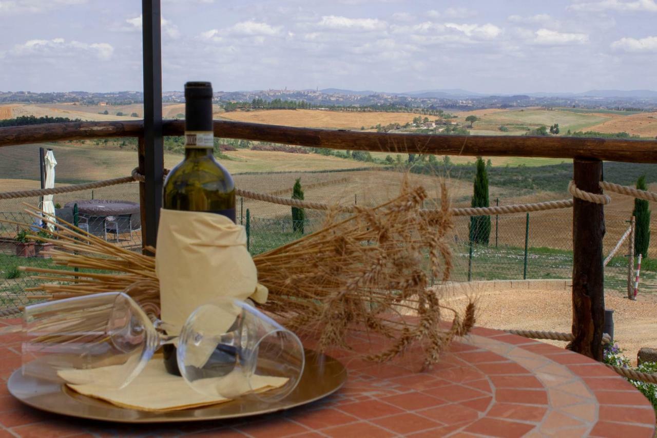 Sunflower Con Vista Su Siena Villa Corsano  Exterior photo